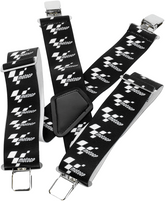 MotoGP Black Motorcyclist Braces With MotoGP Logo